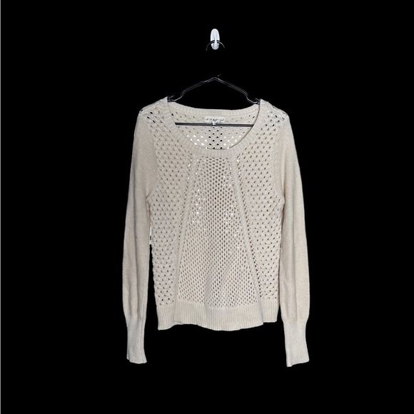 𝅺if it were me, women’s large ivory sweater - Picture 1 of 11